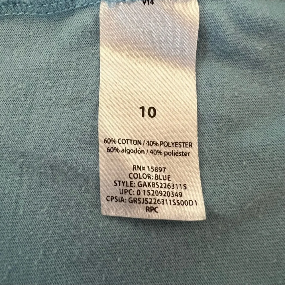 Garanimals light blue boys shirt short sleeves - Picture 9 of 14